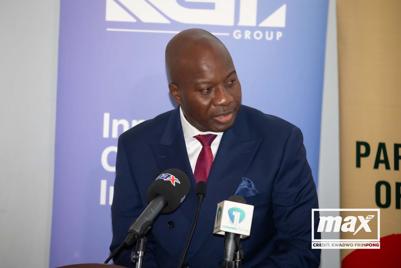 Official delivering remarks at the launch