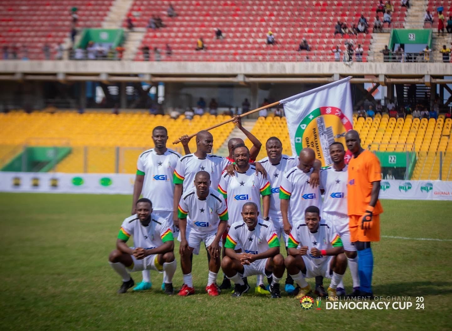 Parliament of Ghana XI before the curtain raiser