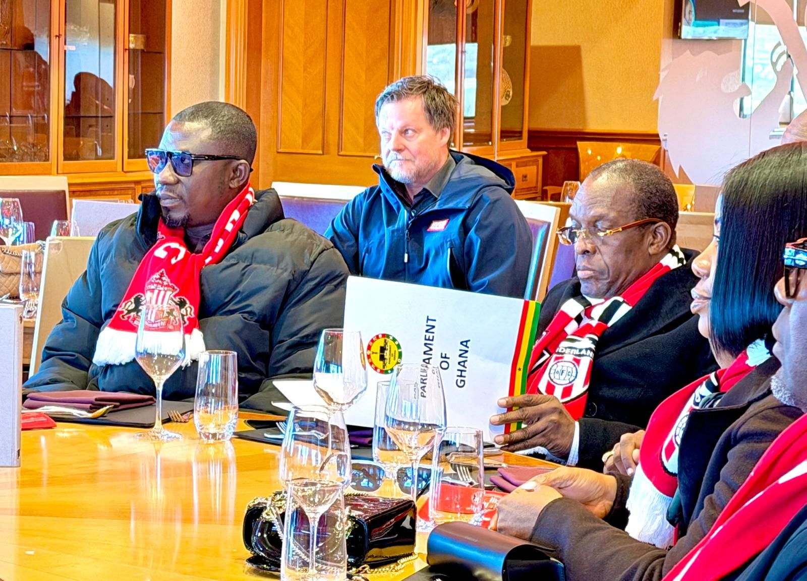 Delegation meeting with club officials