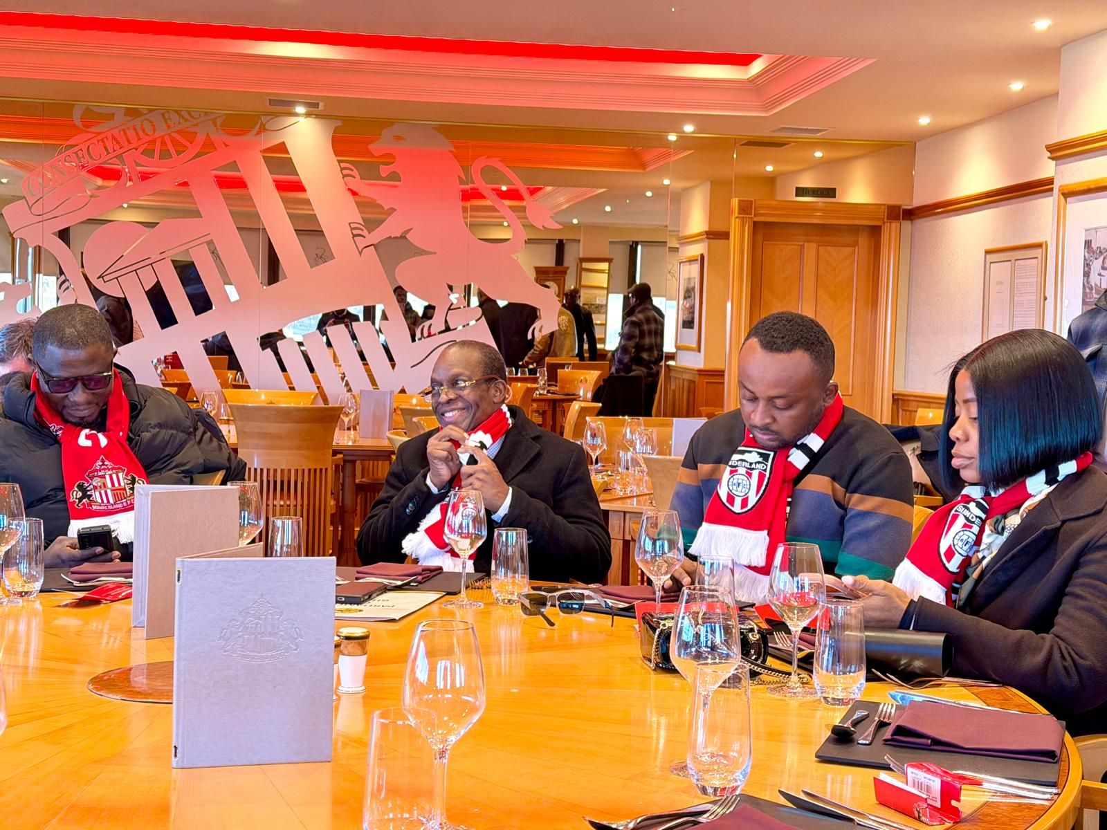 Working session during the partnership visit