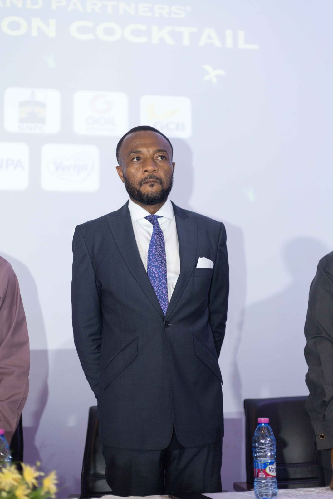 Guest at the partners' reception
